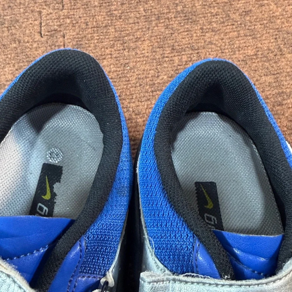 Nike ACG YVR III Cycling Shoes Mens 9.5 Blue Silver Chrome Vintage SPD 308630-04